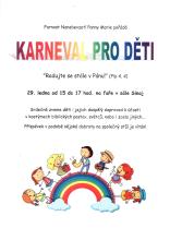 Plakát - Karneval pro děti